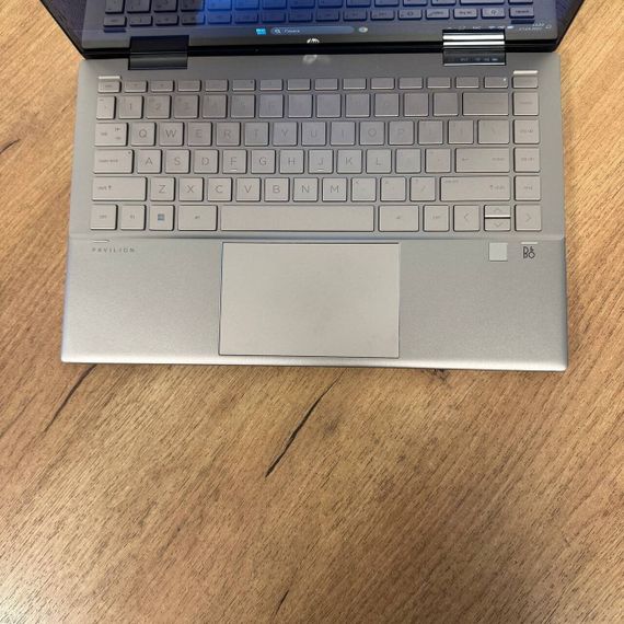 Ноутбук-трансформер Б-класс HP Pavilion x360 14m-dy1033dx Gold / 14" (1920x1080) IPS Touch / Intel Core i5-1155G7 (4 (8) ядра по 2.5 - 4.5 GHz) / 8 GB DDR4 / 512 GB SSD / Intel Iris Xe Graphics / WebCam б/у | Зображення 7