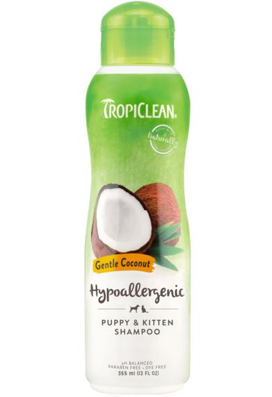 Гипоалергенный шампунь для щенят и котят TropiClean Puppy And Kitten Shampoo, 355 мл