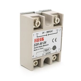Твердотільні реле FQFER SSR-80DA 80А 24-380VAC