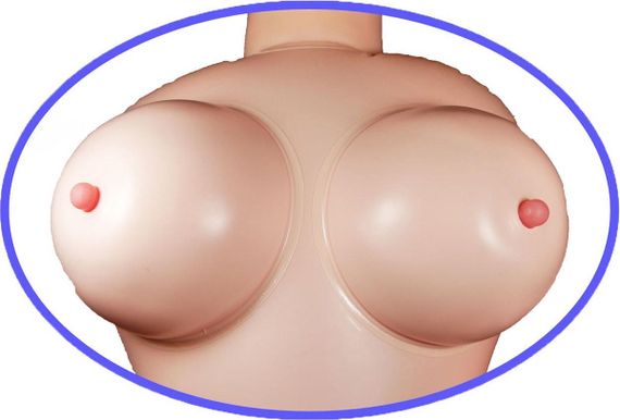 Надувна лялька "BARBI-3D" із вставкою з кібершкіри та вібростимуляцією | Зображення 7