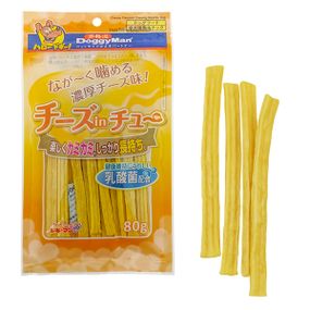 Лакомство для собак DoggyMan Cheese Chewing Stick с сыром, 11 см, 80 гр