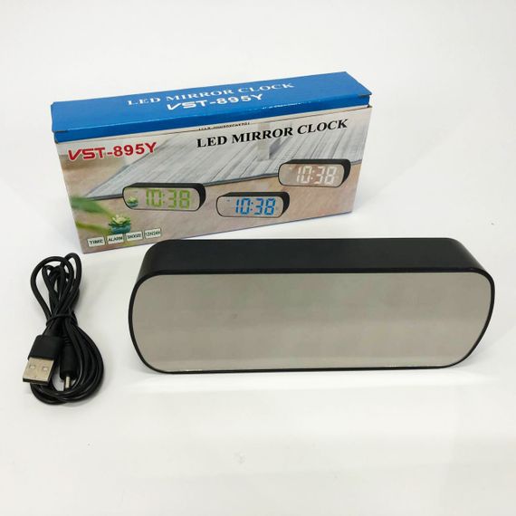 Настільний годинник з цифрами VST-895Y-4, Настільний годинник зі світловим циферблатом PX-99 | Зображення 7