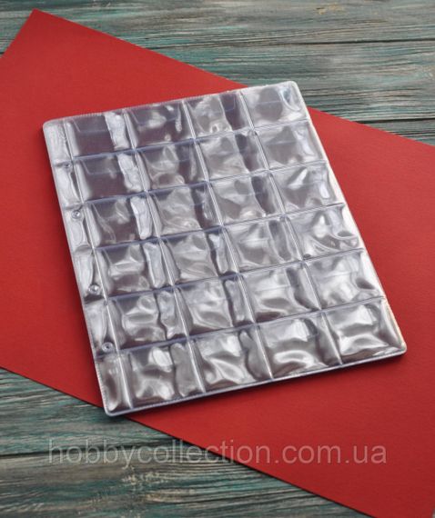 Лист на монети 200*250мм (Optima) 4х6 тип 24 (45х40) | Зображення 1
