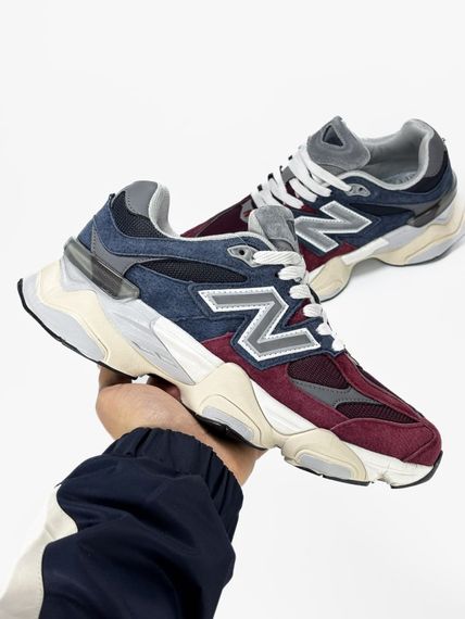 Демісезонні кросівки New Balance колір синій/бордовий | Зображення 7