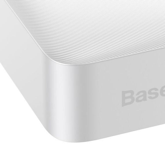 Універсальна мобільна батарея Baseus Bipow 20000mAh, 15W, USB-C/3A, 2*USB-A/3A(max.) whi | Зображення 2