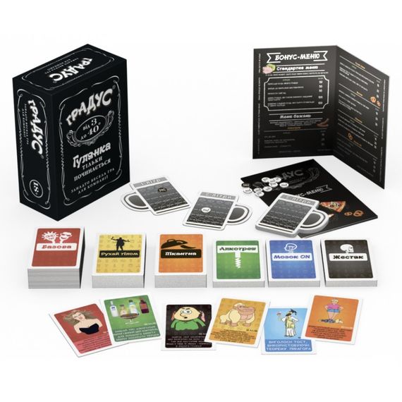 Настольная игра Градус (на украинском) | Зображення 1