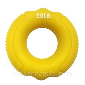 Эспандер MS 3410 кистевой Желтый, 20LB