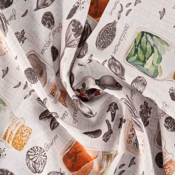 Скатертина Ardesto Spice 140х180см, 90% поліестер, 10% бавовна (ART08SP) | Зображення 1