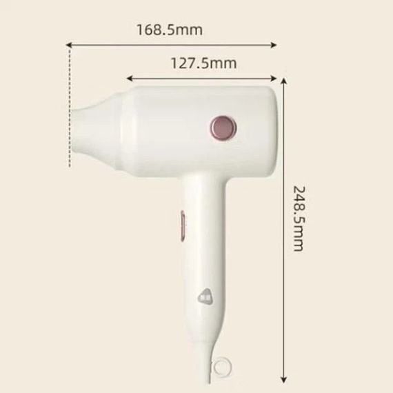 Фен Enchen Hair dryer AIR7 1800 Вт белый | Зображення 4