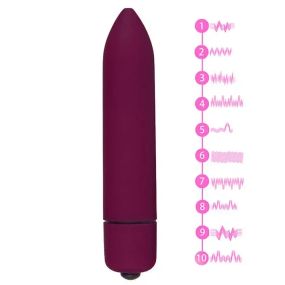 Водонепроникна вібропуля — Баклажан - Вібратори