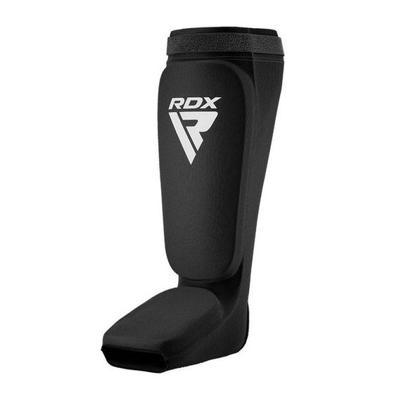 Захист гомілки та стопи RDX Shin Instep Foam Black/White S | Зображення 1