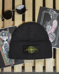 Шапка stone island denim ВТ4726