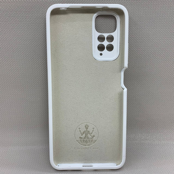 Чохол з логотипом для Xiaomi Redmi Note 11S | Протиударний | Soft Touch | Білий | Зображення 1