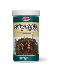 Корм для першого прикорму пташенят зерноїдних птахів Padovan Baby Patee Universelle, 100 гр