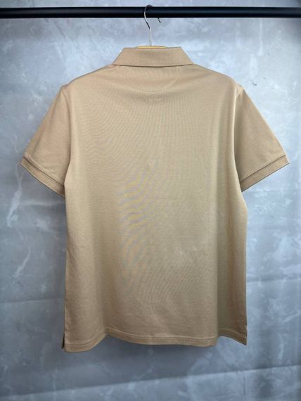 Трикотажне бежеве поло Tom Ford Logo "TF" Beige f685 | Зображення 4
