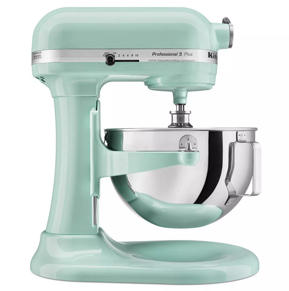 Міксер планетарний KitchenAid Stand Mixer Professional Plus 5 5 QT Bowl-Lift - Ice Blue 5KV25G0XIC