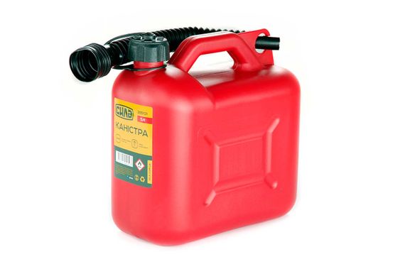Канистра пластиковая 5л HDPE с лейкой СИЛА