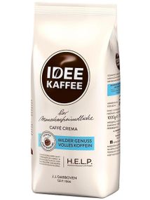 Кофе в зернах арабика IDEE Kaffe Caffe Crema (J.J.Darboven), 1кг