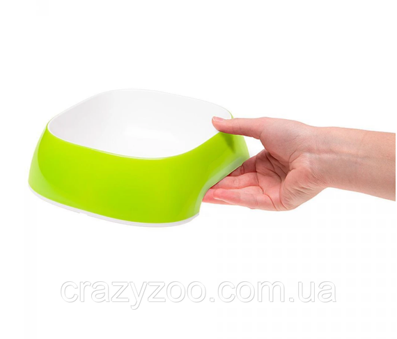 Миска для собак и котов Ferplast Glam Small пластиковая салатовая 15x13.5x5 см 400 мл 71210023 | Зображення 1