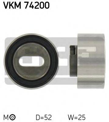 Ролик натягувача ременя (Вир-во SKF) SKF VKM74200 на MAZDA 121   (DA)