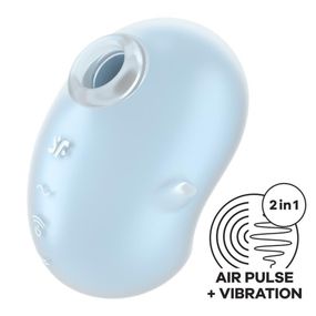 Вакуумний стимулятор - Satisfyer Cutie Ghost Blue