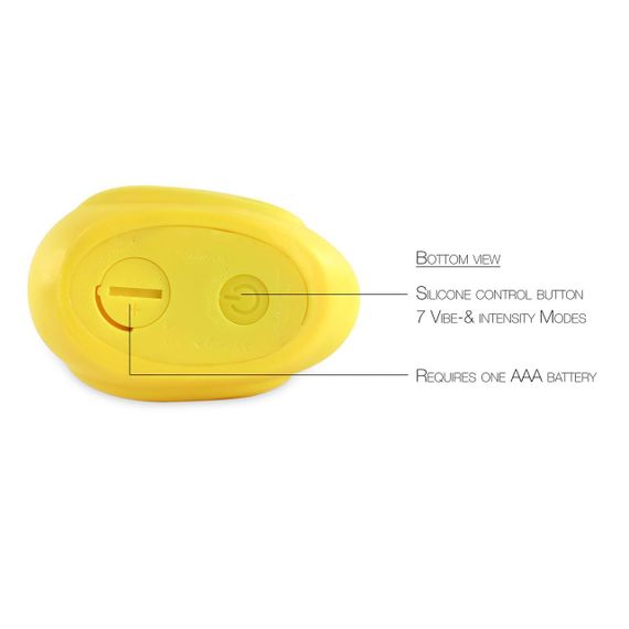 Вибромассажер уточка I Rub My Duckie - Classic Yellow v2.0, скромняжка | Зображення 4