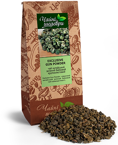 Высокогорный цейлонский зеленый чай Exclusive Gunpowder ТМ "Чайные шедевры", 500 г