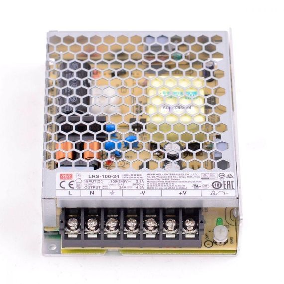 Блок живлення Mean Well LRS-100-24 ( 108W4,5A24VIP20) Series "LRS" | Зображення 2