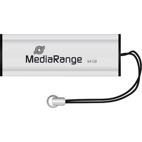 USB флеш накопитель Mediarange 64GB Black/Silver USB 3.0 (MR917)