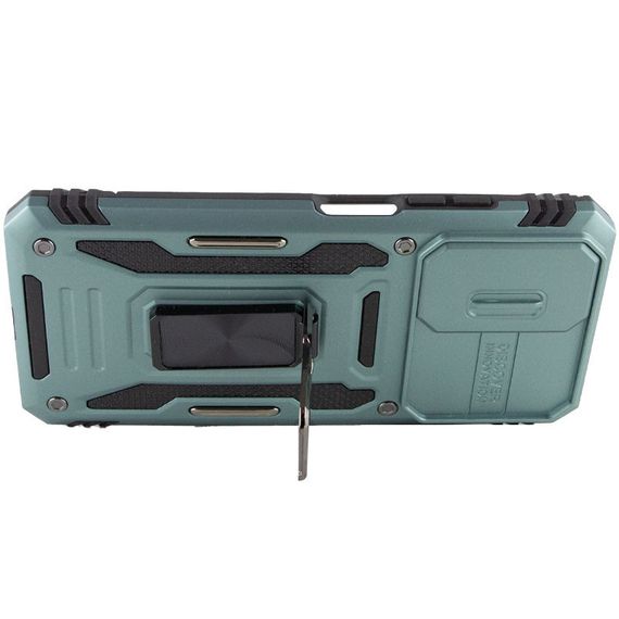 Ударопрочный чехол Camshield Army Ring для Xiaomi Redmi 9A Зеленый / Light Green | Зображення 3