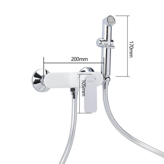 Змішувач для душу Gappo Noar G2048-8 | Зображення 1