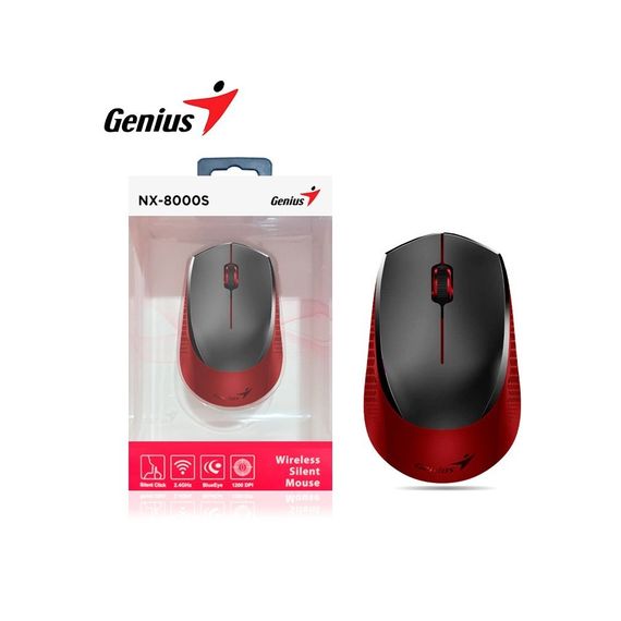 Миша Genius NX-8000S Red | Зображення 1