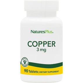 Микроэлемент Медь Nature's Plus Copper 3 mg 90 Tabs