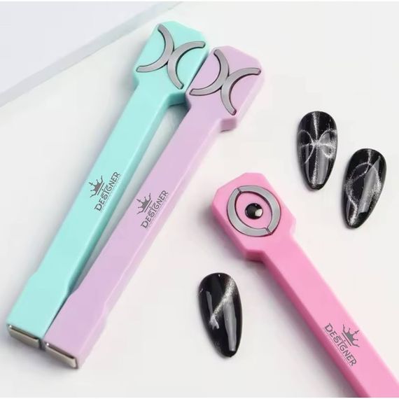 Двойной магнит Designer МС7 с фигурными узорами (фиолетовый) | Зображення 1