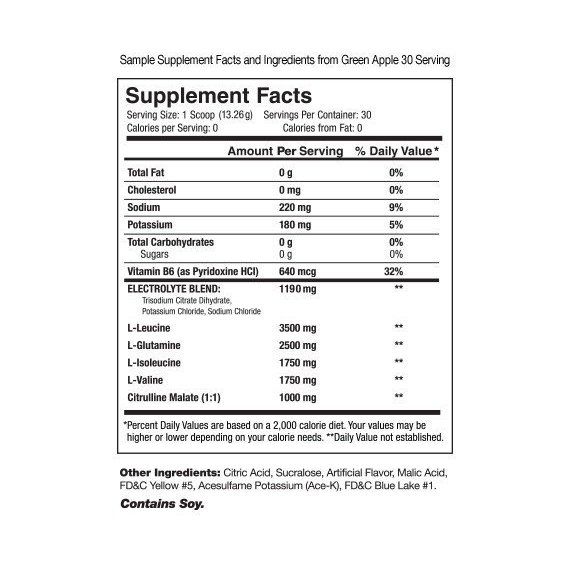 Аминокислота BCAA для спорта Scivation Xtend BCAAs 396 g /30 servings/ Fruit Punch | Зображення 1
