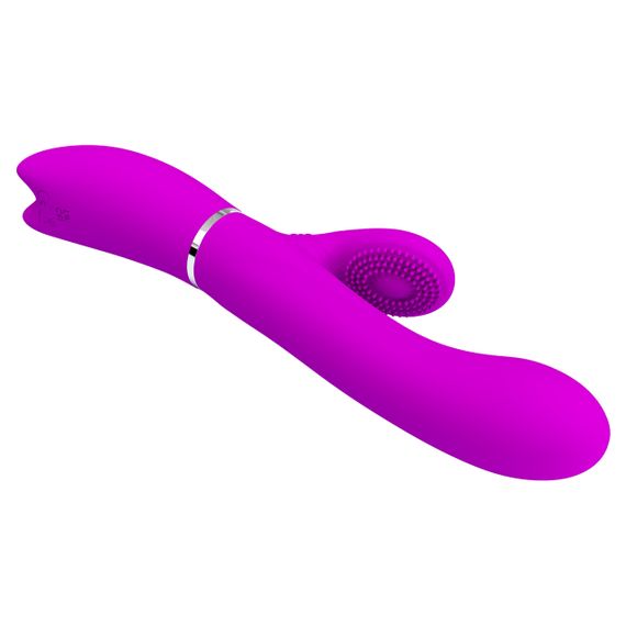 Вібратор - Pretty Love Clitoris Vibrator Purple Sex Aura | Зображення 4