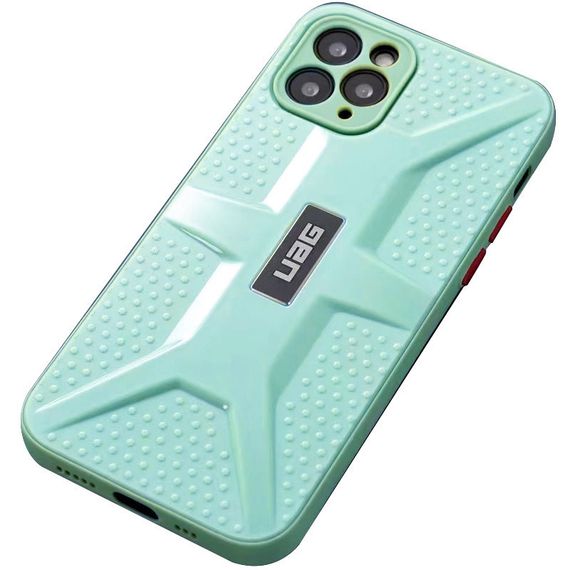 Чехол TPU+PC UAG для Apple iPhone 11 Pro Max (6.5") TPU+PC, Full camera, Бирюзовый