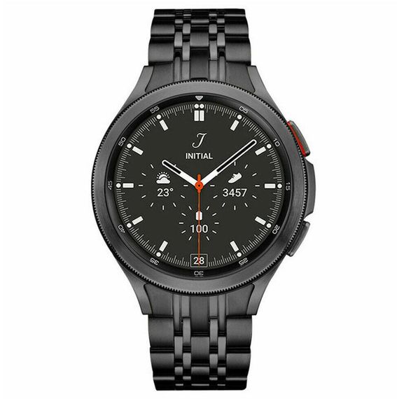 Металевий ремінець Primolux Steel Link для годинника Samsung Galaxy Watch 4 Classic 46mm SM-R890 / SM-R895 - Black | Зображення 3