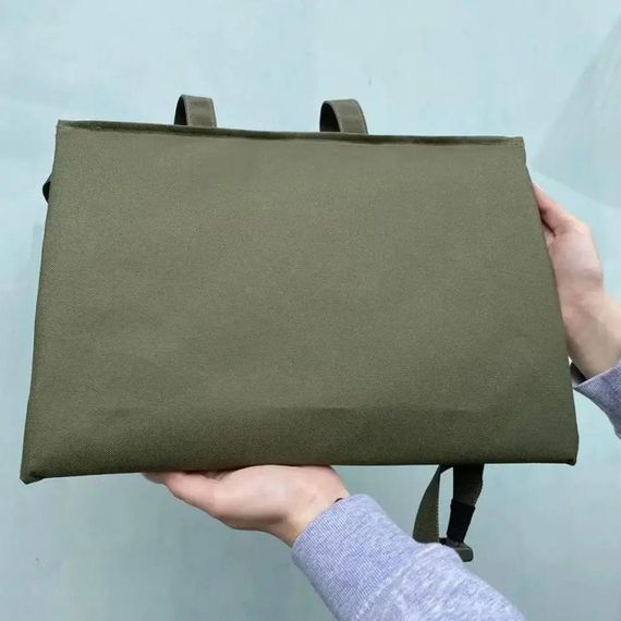 Тактический каремат для сидения 10 мм, (40х27см), Олива / Переносная тактическая сидушка | Зображення 6