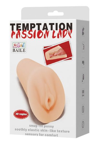 Мастурбатор-вагіна BAILE - Temptation Passion Lady, BM-009002N Sex Aura | Зображення 8