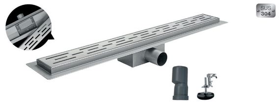 Душовий трап із нержавіючої сталі SUS304 Koer FD01-70x800 (KR3279) | Зображення 2