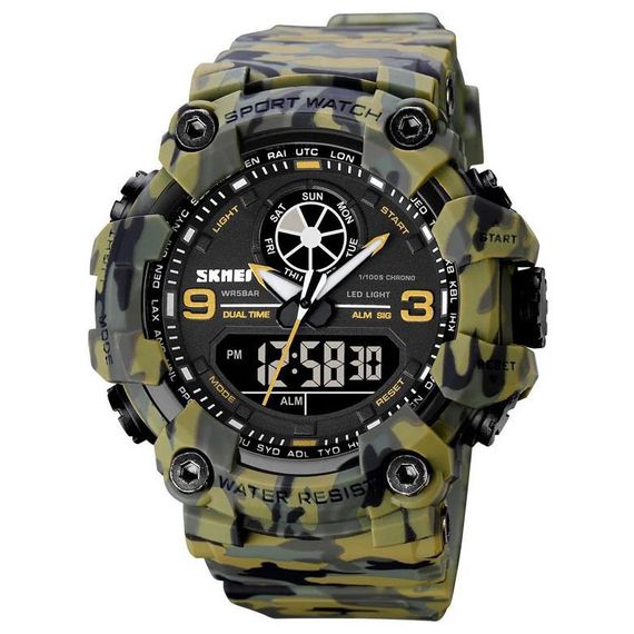 Водонепроницаемые часы 50 м, Тактические армейские часы водонепроницаемые Защитные тактические JW-49