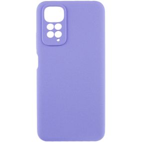 Чехол Silicone Cover Lakshmi Full Camera (AAA) для Xiaomi Redmi Note 11 (Global) / Note 11S Сиреневый / Dasheen