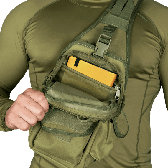 Сумка Gunner Sling 2.0 Олива (7115), | Зображення 6