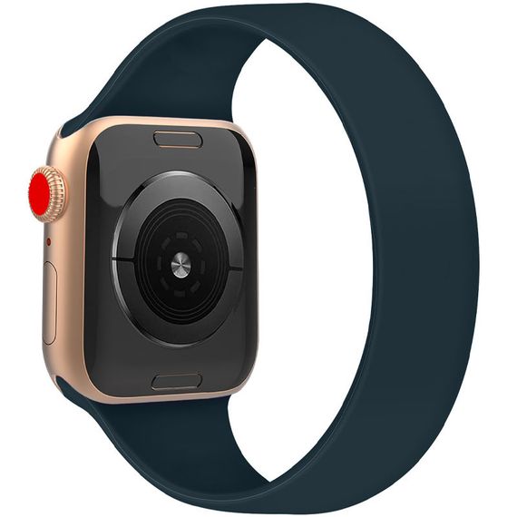 Ремінець Solo Loop для Apple Watch 42(ser.1-3)/44/45/46/49mm 143mm (4) Зелений / Forest green