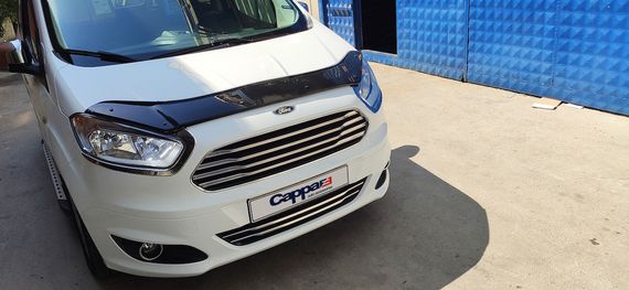 Дефлектор капота EuroCap для Ford Courier 2014-2024 рр | Зображення 3