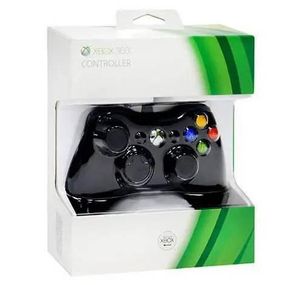 Дротовий геймпад XBOX 360 Wireless Controller Чорний