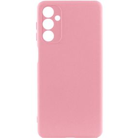 Чохол TPU GETMAN Liquid Silk Full Camera для Samsung Galaxy A34 5G Рожевий / Pink