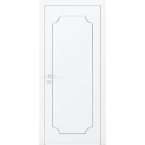 Двери міжкімнатні Rodos CORTES PRIMA Фрезеровка 13, 14, 15, 16 RAL 9010