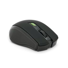 Миша бездротова XSTRIKE XS-400, 1600/2400DPI, Black, 2.4GHZ, Black, Box
